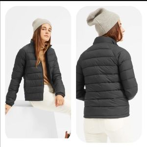 Everlane Lightweight Black Puffer Jacket